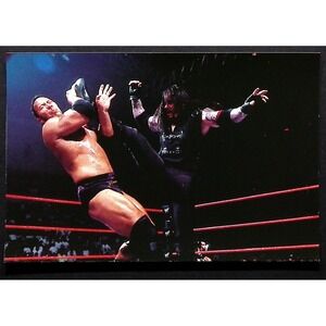 Vintage WWF The Undertaker WrestleMania Live‎ Trading PhotoCard 4x6 #27 1997